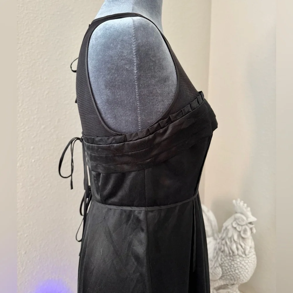 Juicy π€ Couture Silk Mesh Black Dress - Picture 4 of 11